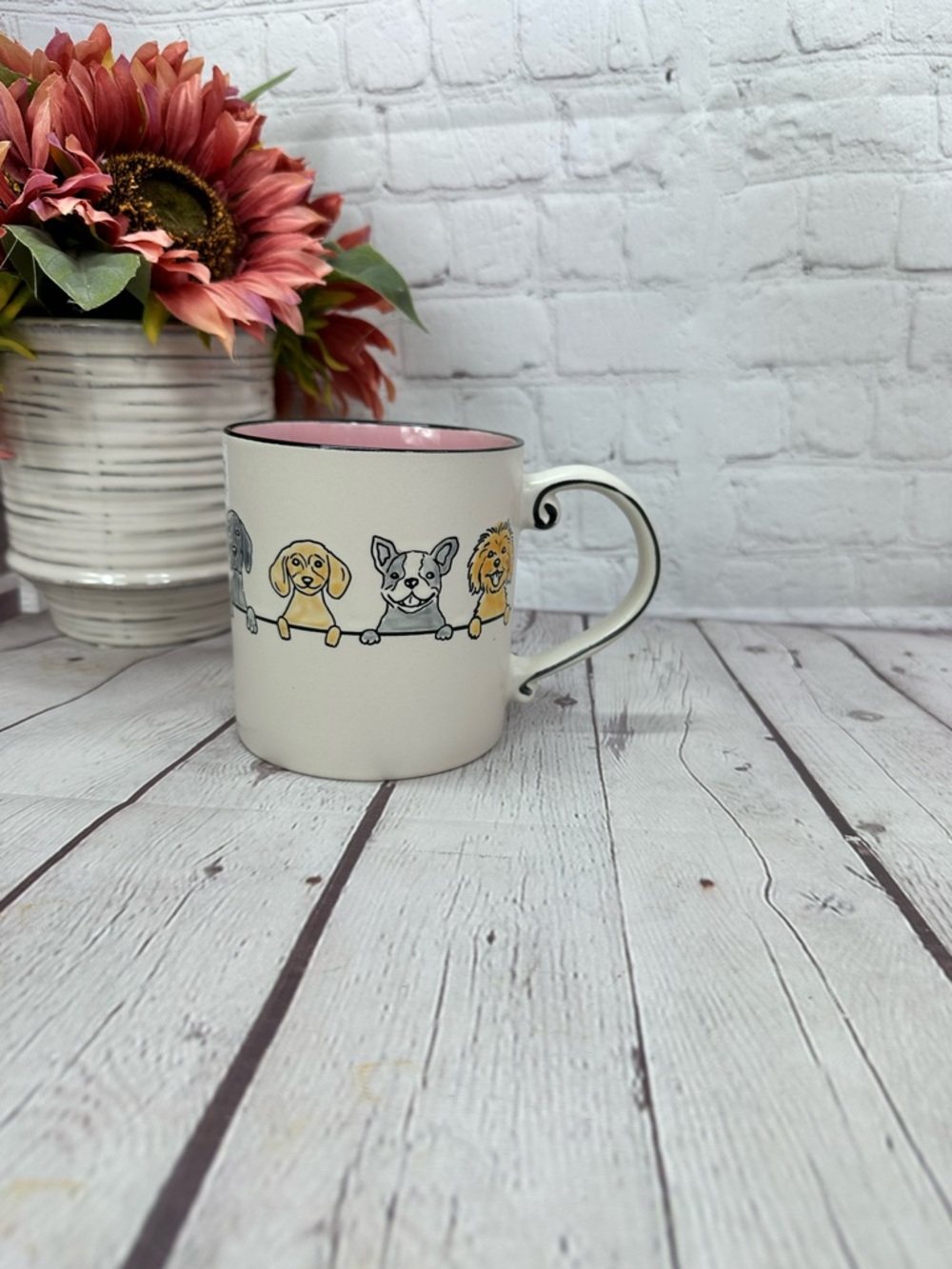 NWT spectrum designz doggy daycare Mug dachshund doodle terrier bulldog frenchie